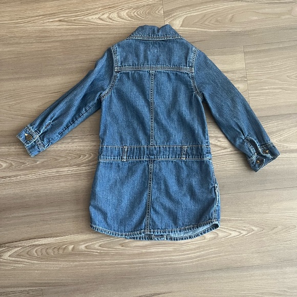 GAP Denim Dress Long sleeve 3T - Picture 2 of 4